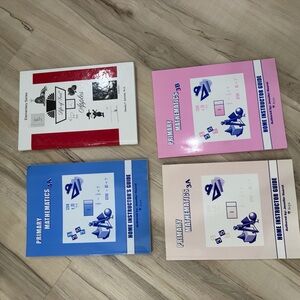 Primary Mathematics Home Guides Set + life of a Fred homeschool math books